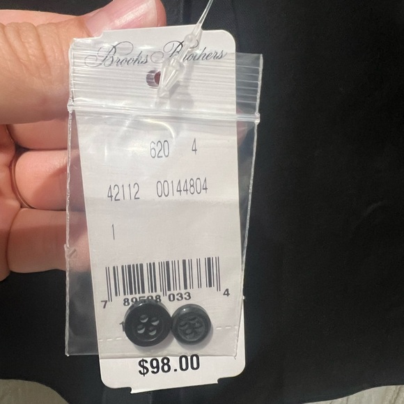 Brooks Brothers Button Down Dress Shirt Sz 10 - Picture 3 of 8